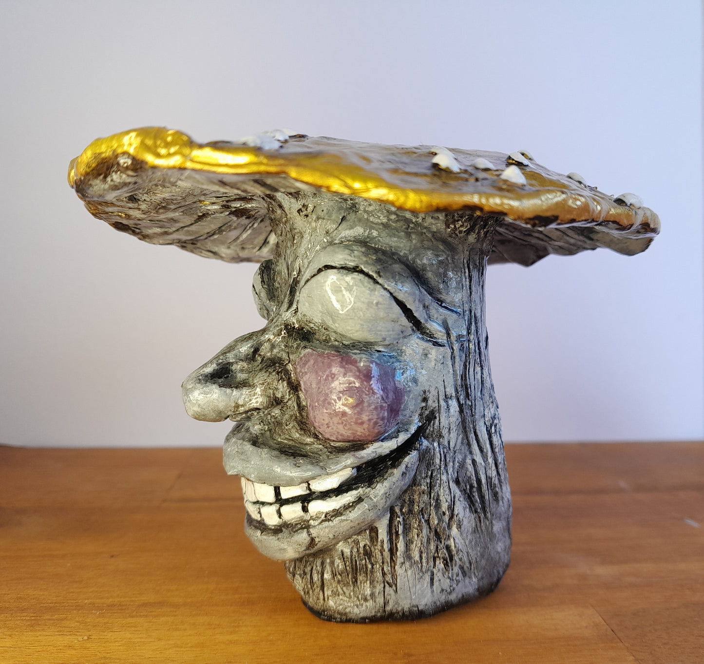 Golden cheerful Mushroom