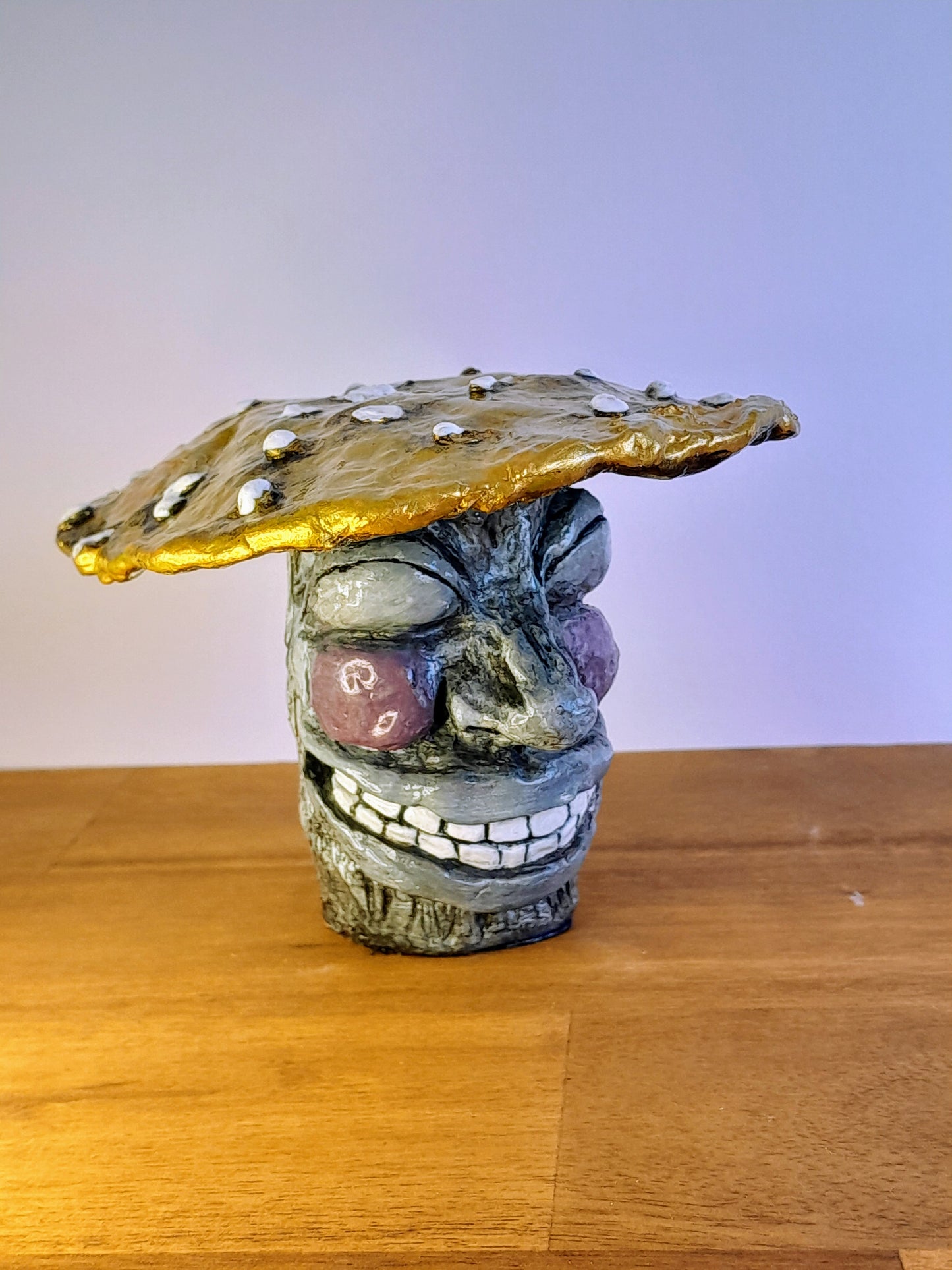 Golden cheerful Mushroom