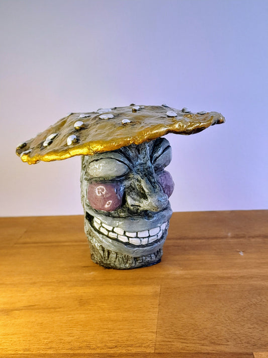 Golden cheerful Mushroom