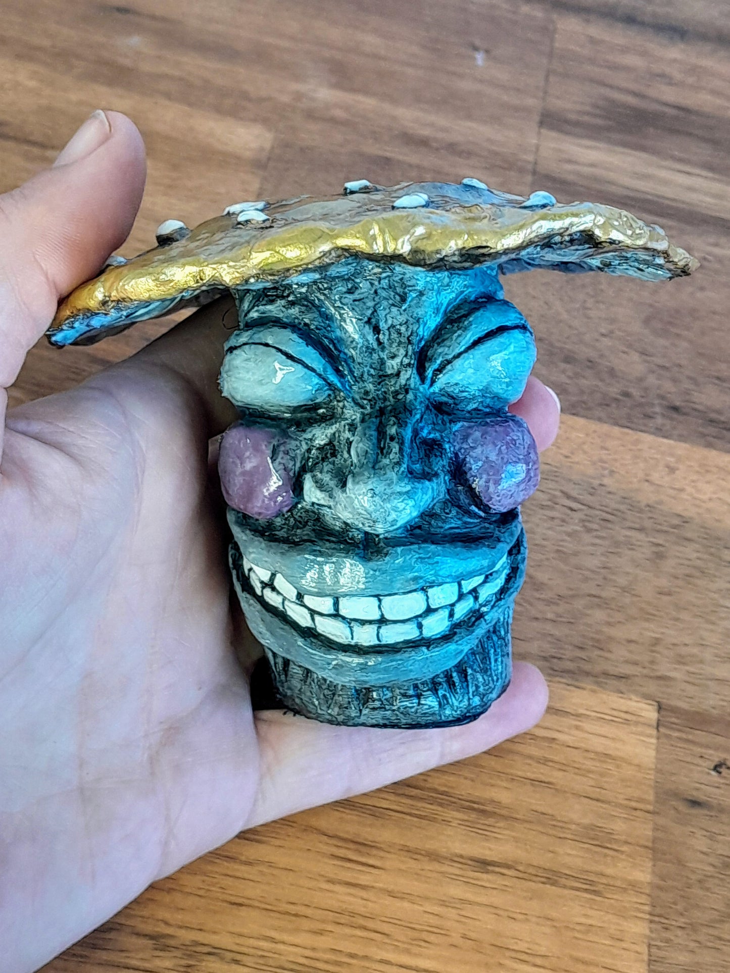Golden cheerful Mushroom